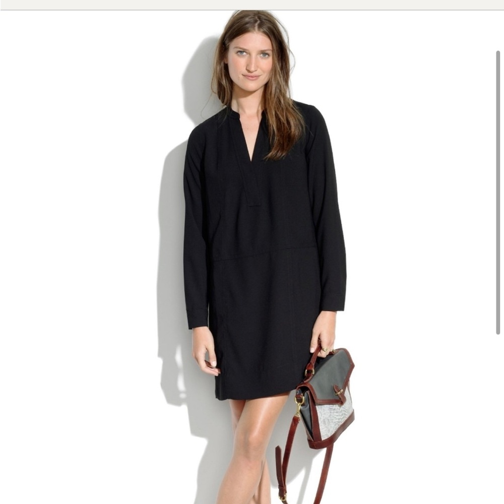 madewell director shift dress.